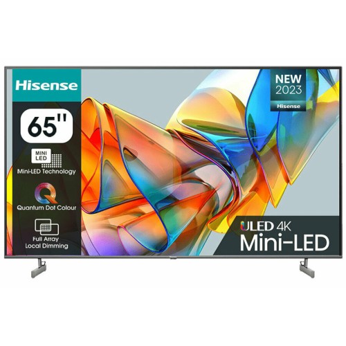 Телевизор LED Hisense 65" 65U6KQ темно-серый 4K Ultra HD 60Hz DVB-T DVB-T2 DVB-C DVB-S DVB-S2 USB WiFi Smart TV