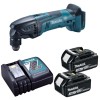 Многофункциональный инструмент Makita DTM50RFE 300Вт синий/черный