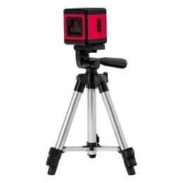 Лазерный уровень XQB GREEN Pro SET, 20 м, зеленый луч, батарейки, штатив// MTX