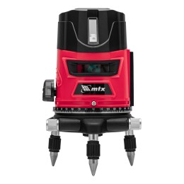 Лазерный уровень CRX-30G, 30 м, зеленый луч, батарейки, резьба 5/8"// MTX