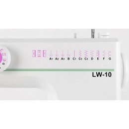 Швейная машина JANOME LW-10 белый