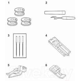 Швейная машина JANOME LW-10 белый