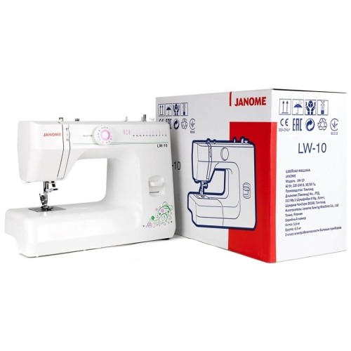 Швейная машина JANOME LW-10 белый