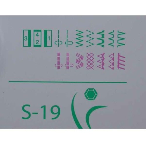 Швейная машина JANOME S-19 белый