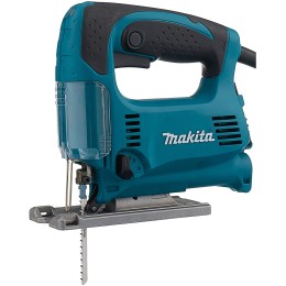Лобзик Makita 4329K Лобзик,в\рук, {450Вт,500-3100об\м,ход-18мм,рез-65мм,1.9кг,чем,маятн}