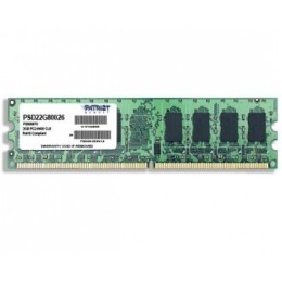 Модуль памяти Patriot Memory DIMM DDR2 2Gb 800MHz Patriot PSD22G80026 RTL PC2-6400 CL6  240-pin 1.8В