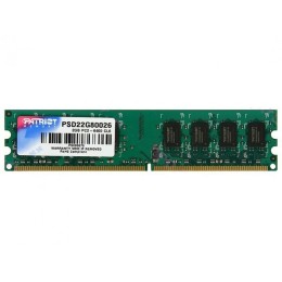 Модуль памяти Patriot Memory DIMM DDR2 2Gb 800MHz Patriot PSD22G80026 RTL PC2-6400 CL6  240-pin 1.8В