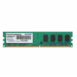 Модуль памяти Patriot Memory DIMM DDR2 2Gb 800MHz Patriot PSD22G80026 RTL PC2-6400 CL6  240-pin 1.8В