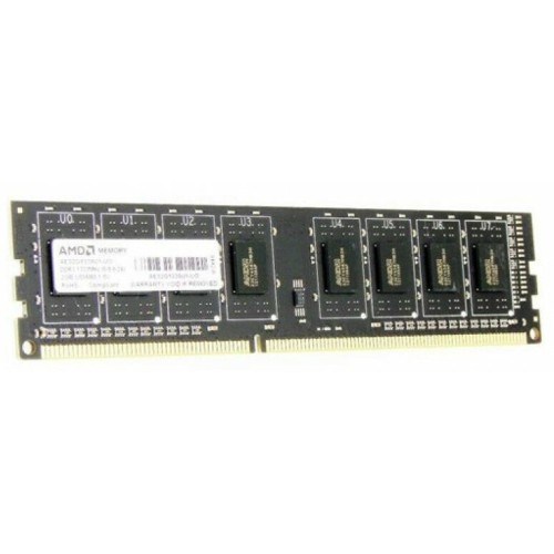 Модуль памяти AMD DIMM DDR3 4GB (PC3-12800) 1600MHz R534G1601U1S-UO OEM