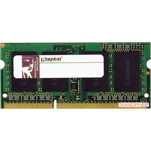 Модуль памяти Kingston SO-DIMM DDR3L 2Gb 1600MHz  KVR16LS11S6/2 RTL PC3-12800 CL11  204-pin 1.35В