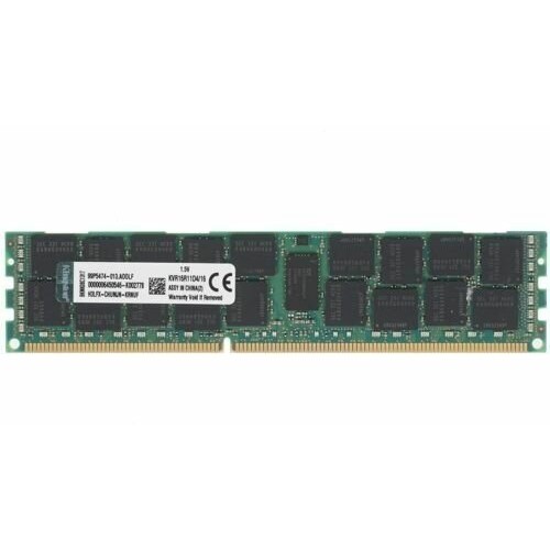 Оперативная память Kingston DDR3 KVR16R11D4/16 16Gb DIMM ECC Reg PC3-12800 CL11 1600MHz