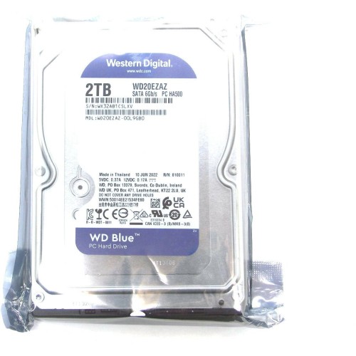 Жесткий диск WD 1Tb 7200rpm WD10EZEX Original SATA-III Caviar Blue 64Mb 3.5"
