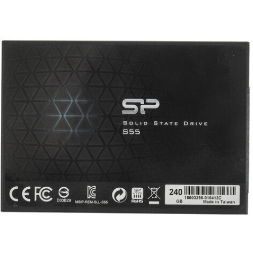 Накопитель SSD Silicon Power 240Gb SATA III SP240GBSS3S55S25 Slim S55 2.5"