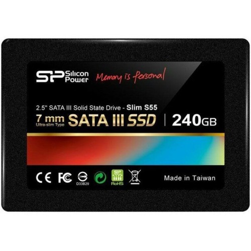 Накопитель SSD Silicon Power 240Gb SATA III SP240GBSS3S55S25 Slim S55 2.5"