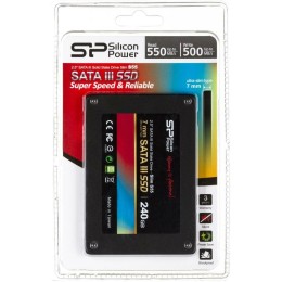 Накопитель SSD Silicon Power 240Gb SATA III SP240GBSS3S55S25 Slim S55 2.5"