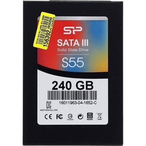 Накопитель SSD Silicon Power 240Gb SATA III SP240GBSS3S55S25 Slim S55 2.5"