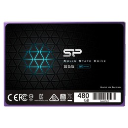 SSD накопитель Silicon Power SSD 480Gb S55 SP480GBSS3S55S25 {SATA3.0, 7mm}