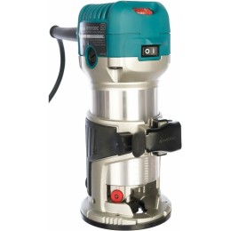 Фрезеры Makita RT0700CX2 Фрезер кромочный,{710Вт,10000-30000об\м,цанга-6-8мм,1.8кг,сум,прям направляющая,погруж и накл подошвы}