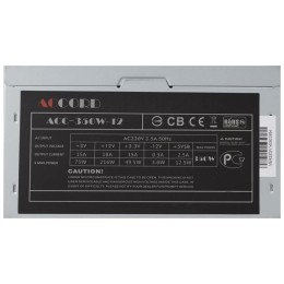 Блок питания Accord ATX 350W ACC-350W-12 (24+4pin) 120mm fan 4xSATA