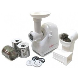 Мясорубка БЕЛВАР КЭМ-П2У 302-11, 1500 Вт, насадка для теста, колбас, шинковка, соковыжималка, реверс