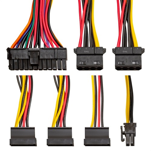 Блок питания 400W Exegate CP400, ATX, 8cm fan, 24+4pin, 3*SATA, 1*FDD, 2*IDE