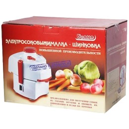 Соковыжималка ДАЧНИЦА Беломо (Садовая) СВ ШПП-302 Минск, 250 Вт, с шинковкой, цв.уп.