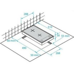 Газовая варочная поверхность BEKO HDCG 32220 FX нержавеющая сталь