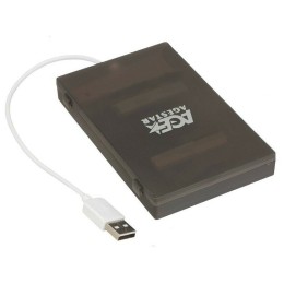 Контейнер для HDD AgeStar Внешний корпус 2.5" SATA HDD/SSD AgeStar SUBCP1 (BLACK) USB2.0, пластик, черный, безвинтовая конструкция 10610