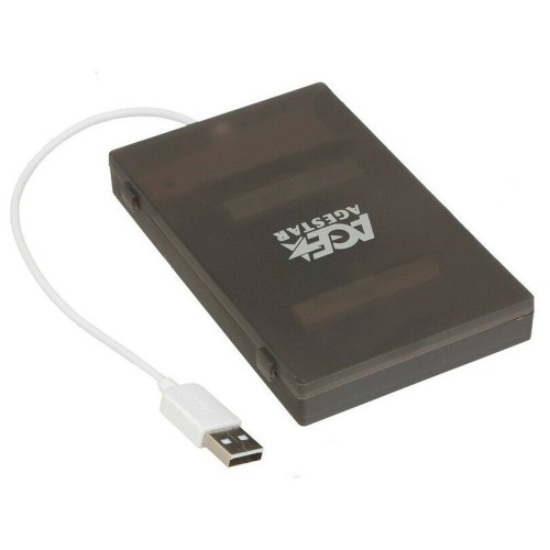 Контейнер для HDD AgeStar Внешний корпус 2.5" SATA HDD/SSD AgeStar SUBCP1 (BLACK) USB2.0, пластик, черный, безвинтовая конструкция 10610