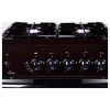 Газовая плита FLAMA FG 2411 B,  коричневый