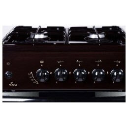 Газовая плита FLAMA FG 2411 B,  коричневый