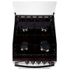 Газовая плита FLAMA FG 2411 B,  коричневый