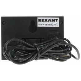 Термометр электронный  с дистанционным датчиком измерения температуры Метеостанции REXANT RM-01 70-0501