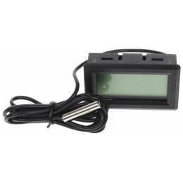 Термометр электронный  с дистанционным датчиком измерения температуры Метеостанции REXANT RM-01 70-0501