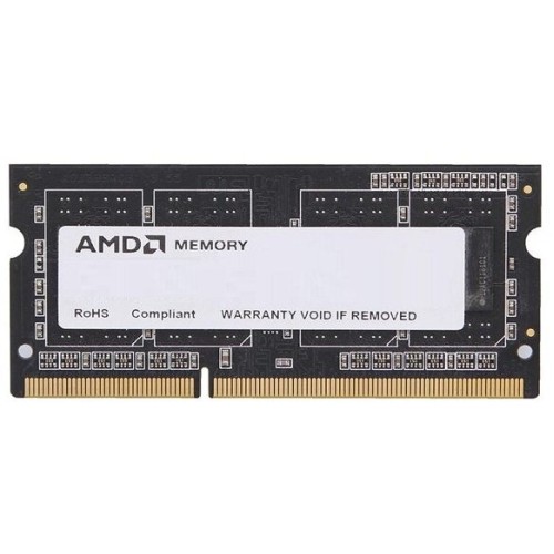 Оперативная память AMD DDR3 4Gb 1600MHz R534G1601S1SL-UO OEM PC3-12800 CL11 SO-DIMM 204-pin 1.35В