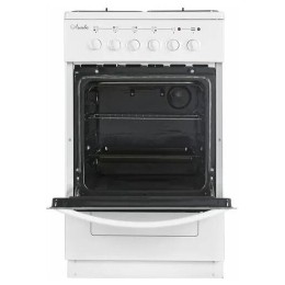 Газовая плита ЛЫСЬВА ГП 400 М2С-2у белая, стек.крыш