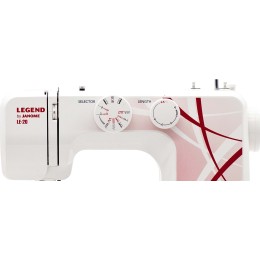 Швейная машина JANOME Legend LE20 белый/рисунок