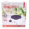 Плита электрическая ENERGY EN-901B ( 1000 Вт. Количество конфорок: 1. Размер конфорки 155мм. 