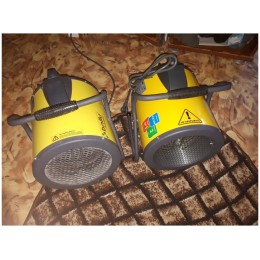 Тепловая пушка электрическая Ballu BHP-P-3 3000Вт желтый