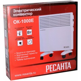 Конвектор РЕСАНТА ОК-1000Е (LED) 67/4/12