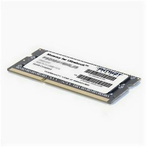 Память Patriot 8GB DDR3 1600MHz  SO-DIMM  (PC3-12800) PSD38G1600L2S