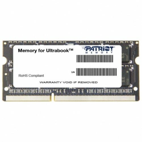 Память Patriot 8GB DDR3 1600MHz  SO-DIMM  (PC3-12800) PSD38G1600L2S