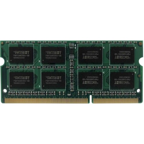 Память Patriot 8GB DDR3 1600MHz  SO-DIMM  (PC3-12800) PSD38G1600L2S
