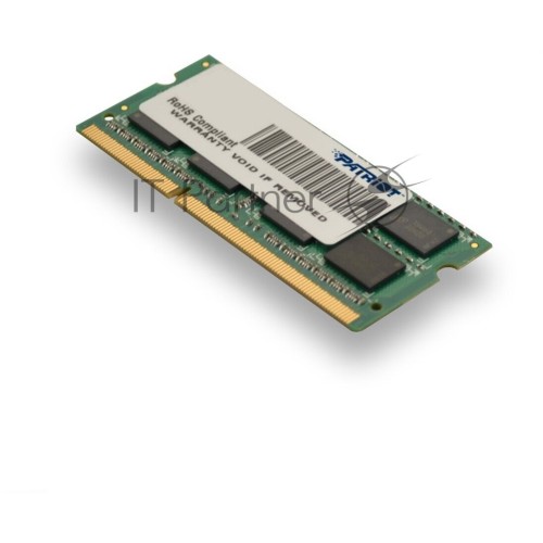 Память Patriot 8GB DDR3 1600MHz  SO-DIMM  (PC3-12800) PSD38G1600L2S