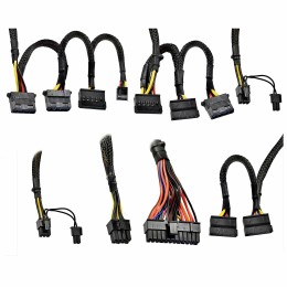 Блок питания 600W Exegate 600PPX RTL, ATX, black, active PFC, 14cm, 20+4pin/4+4pin/PCI-E/4IDE/5SAT