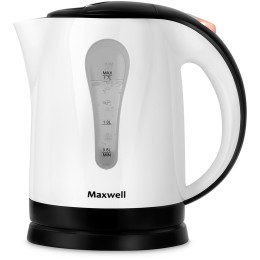 Электрочайник MAXWELL MW-1079 W (белый) (белый, 1,7 л, 2200 Вт)