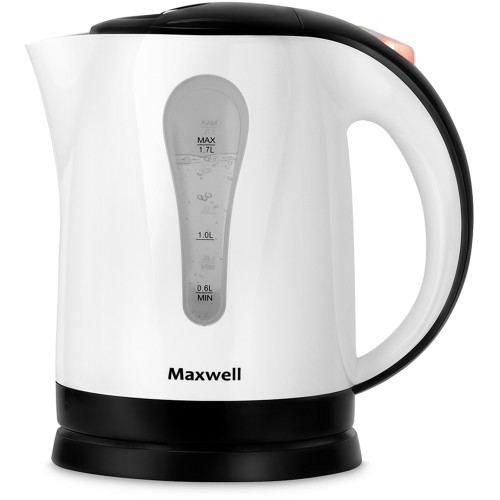 Электрочайник MAXWELL MW-1079 W (белый) (белый, 1,7 л, 2200 Вт)