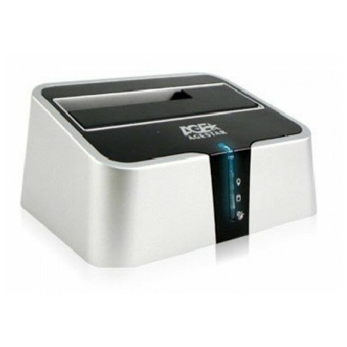 Док-станция для HDD AgeStar 3CBT2 SATA II пластик серебристый 1
