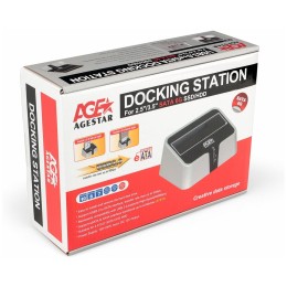 Док-станция для HDD AgeStar 3CBT2 SATA II пластик серебристый 1