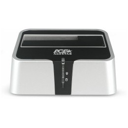 Док-станция для HDD AgeStar 3CBT2 SATA II пластик серебристый 1